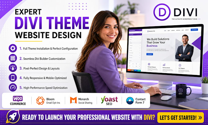 design a mobile and SEO optimized divi site