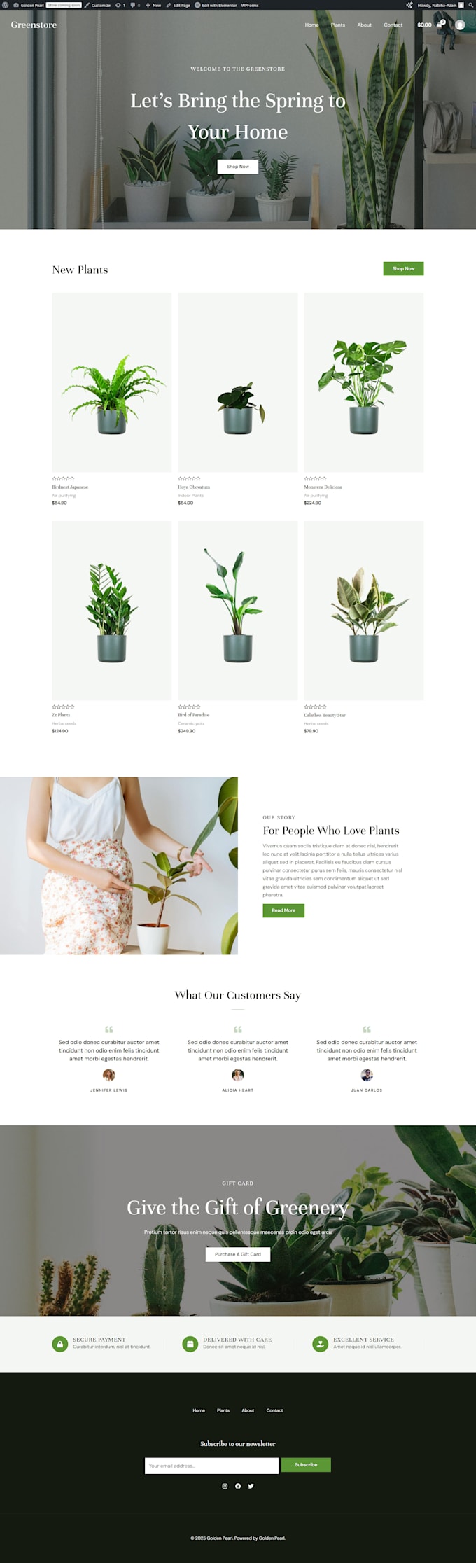 design, redesign and develop you an elegant website
