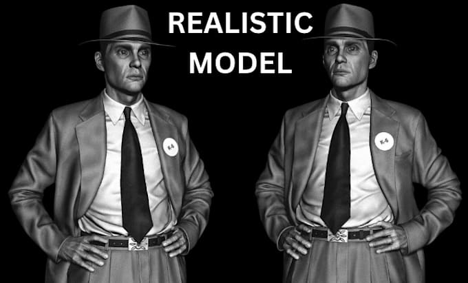 sculpt 3d action figures, toys, miniature characters for 3d printing
