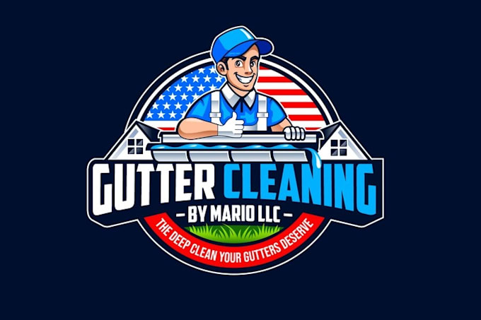 design a cleaning, maintenance and pressure washing logo