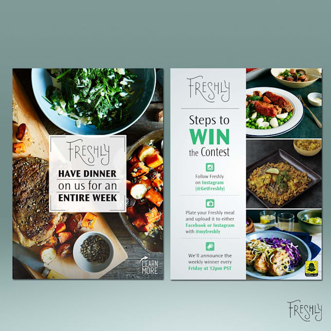 create a outstanding premium restaurant menu design