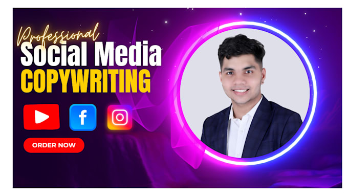 be your expert social media copywriter for instagram, youtube and facebook