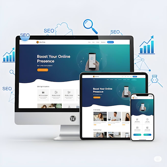 mobile friendly, SEO, wordpress website