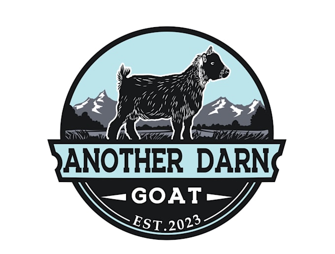 do execlusive custom farm, milk, goat logo