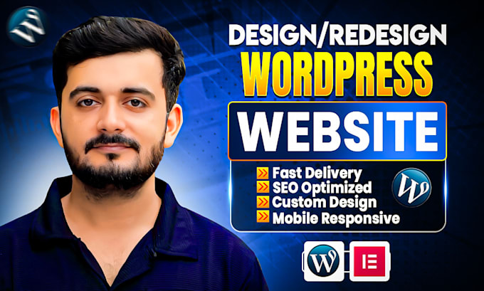 build and redesign a luxury wordpress website with elementor