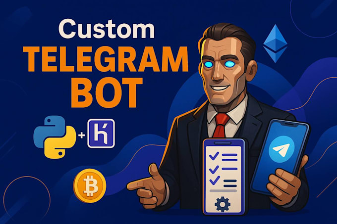 build your custom telegram bot using python