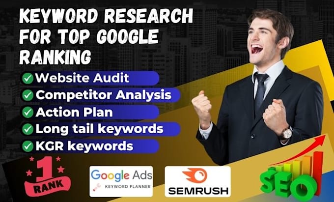 do advanced SEO keyword research and competitor analysis