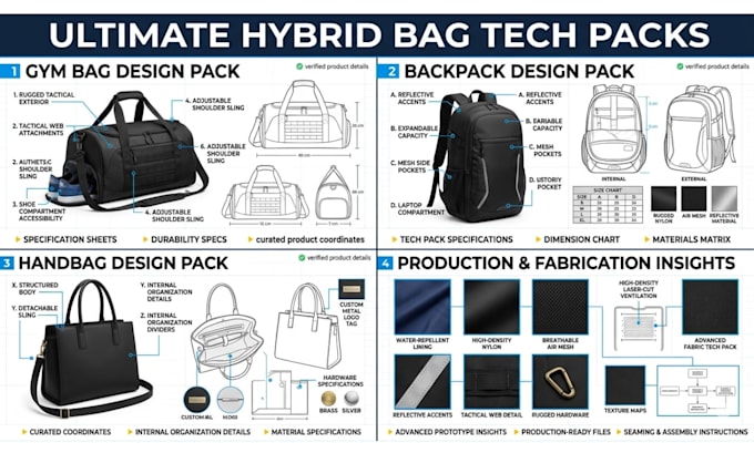 design bag tech pack handbag design duffle bag tech pack backpack tote bag purse