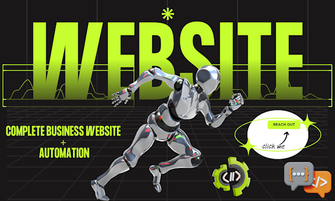 develop a responsive business website or custom web application