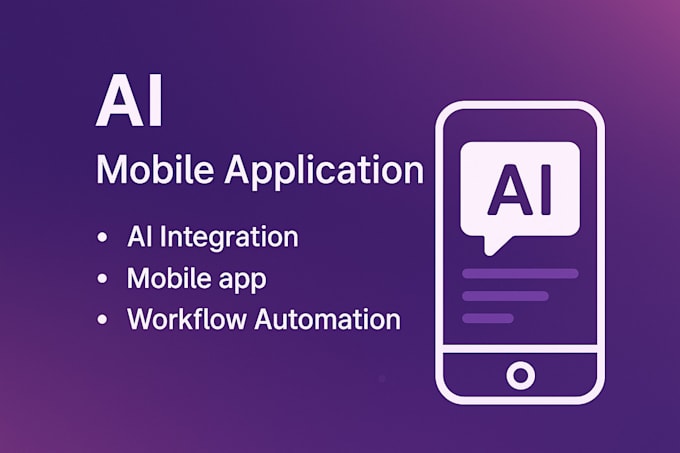 Build ai mobile app, ios and android app, hybrid app by Salam_bright7 ...
