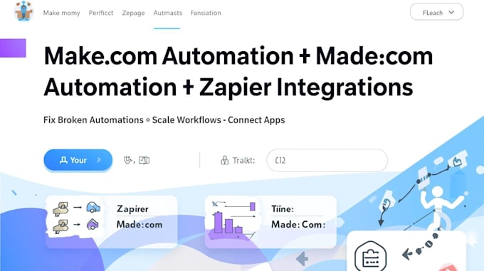 make com automation made com zapier integration make com made com automation