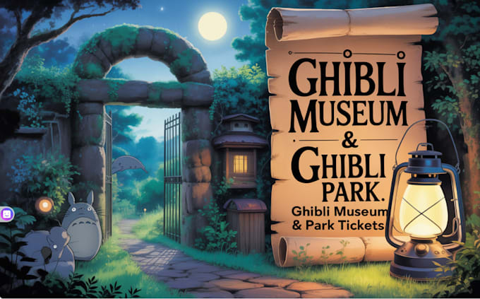 help you secure ghibli museum ticket in japan
