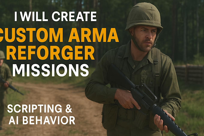 create arma reforger missions with scripting and ai behaviours
