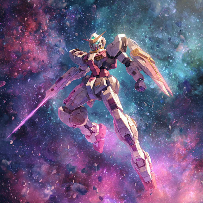 design any type of robot, cyborg, armor or mecha