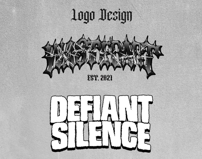 design you a brand new logo for your band or business