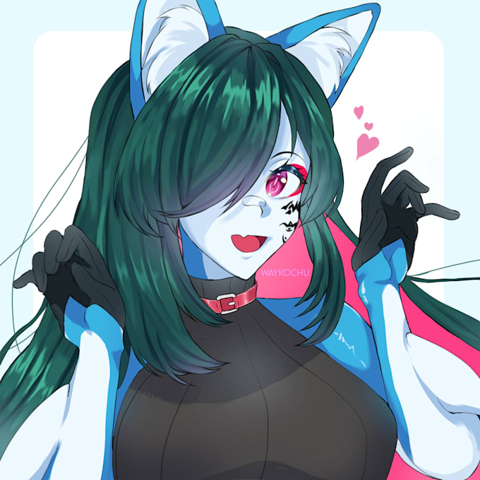 make an anime art of your oc
