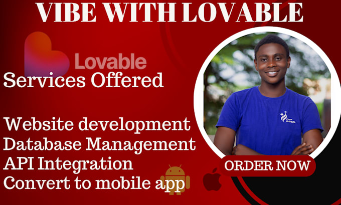 covert lovable app to mobile app for IOS and android