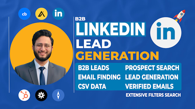 find targeted b2b leads and contact info using linkedin outreach