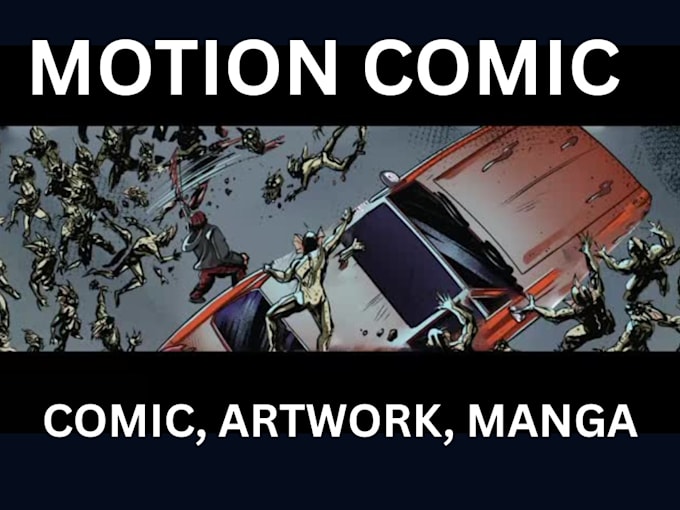 animate your manga, comic, or artwork into a stunning motion comic book