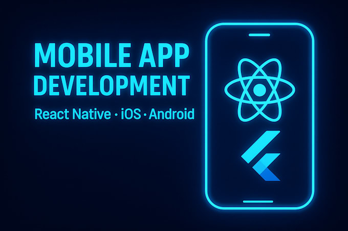 develop a cross platform mobile app using react native or flutter