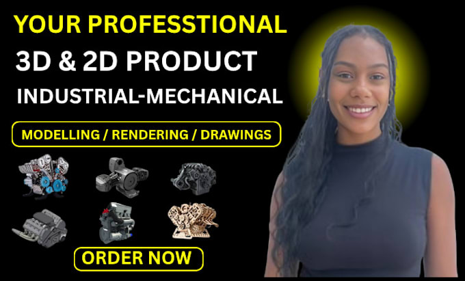 Do cad product design, 3d cad modelling and mechanical engineering ...