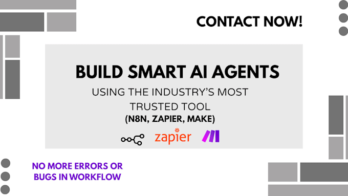 make ai agents for you using n8n make zapier