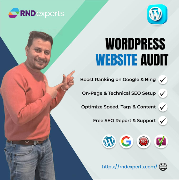 do an audit and review your wordpress website