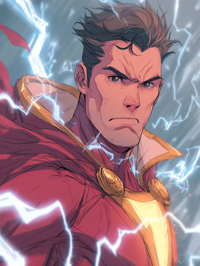 create comic book art and comic book illustration