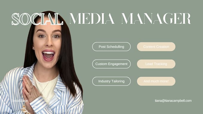 be your social media manager