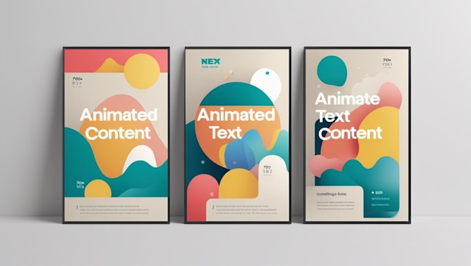 create modern animated text effects for social media and yt