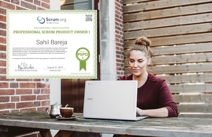help you pass the pspo1, psm1 and safe certifications scrum