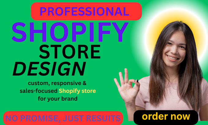 design redesign customize professional shopify art dropshipping pod store