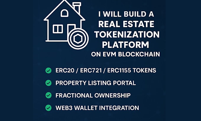 build a real estate tokenization platform on evm blockchain