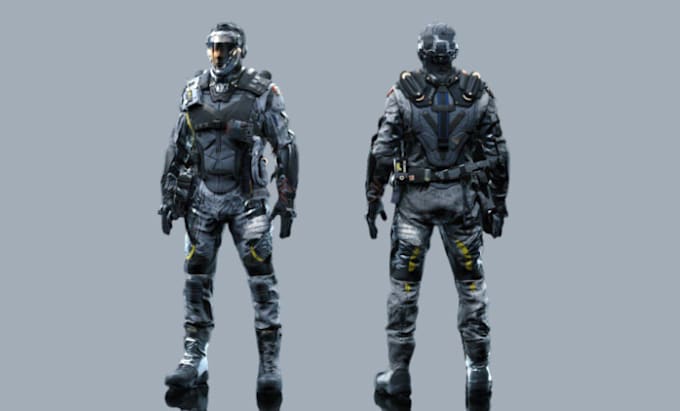 Crear, portar personaje 3d, modelo 3d, modelo de jugador para gmod, sfm ...