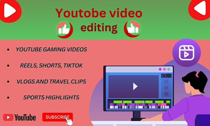 do edit professional youtube  ,shorts reels viral video edit