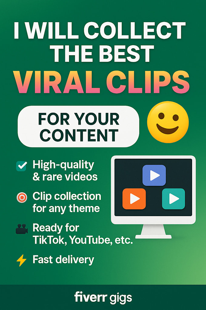 collect and deliver the best clips for your content
