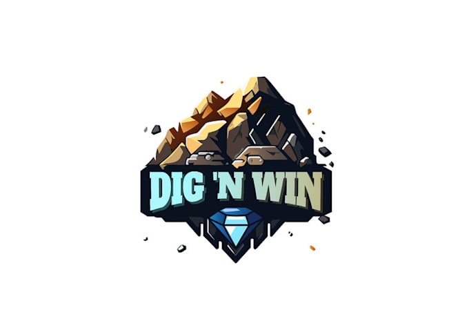 design innovative attract logo for blockchain game