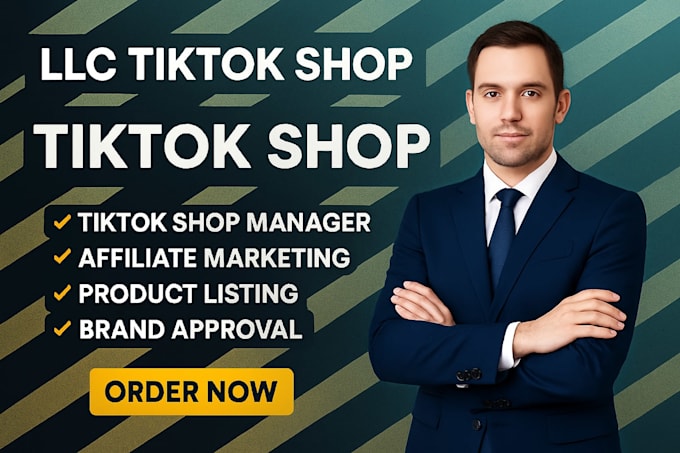 create USA tiktok shop manage tik tok shop for non USA resident