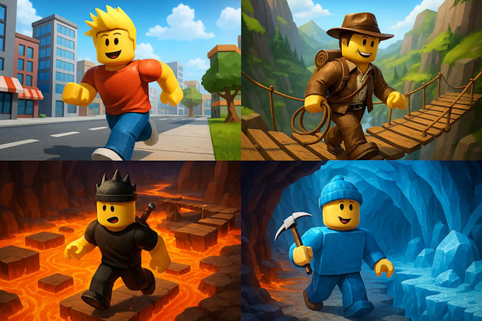 do roblox full game creation, roblox tycoon, vfx, gui ui expert, roblox script