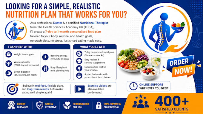 provide you with nutritional therapy consultation