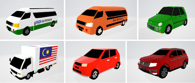 Create custom blender 3d models for your project by Ierfan300 | Fiverr