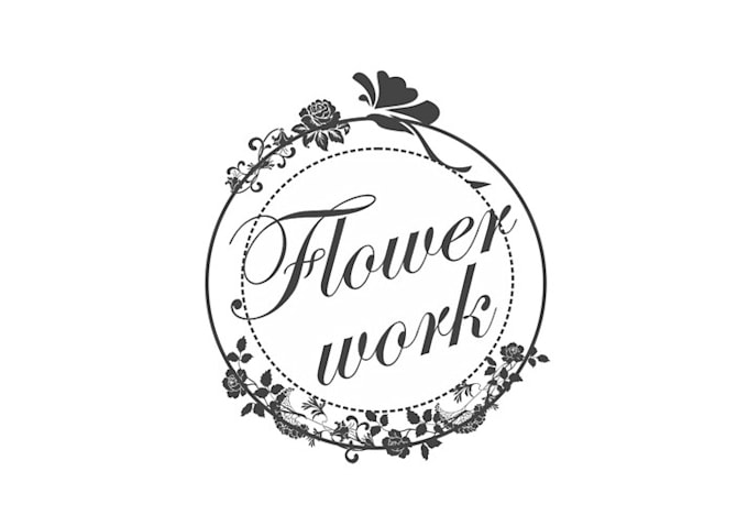 design elegant aesthetics florist logo