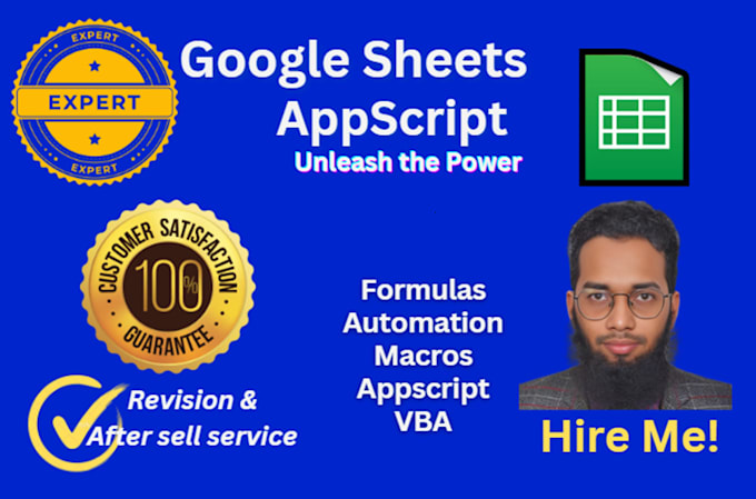 automate google spreadsheet and make mobile application