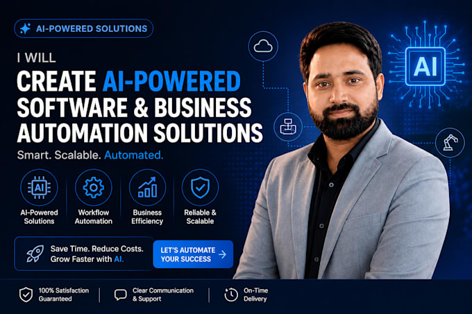 create ai powered software and business automation solutions