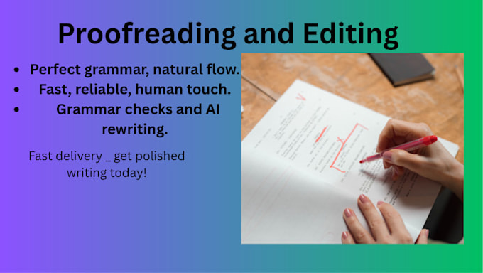 proofread and edit your essay or article to perfection