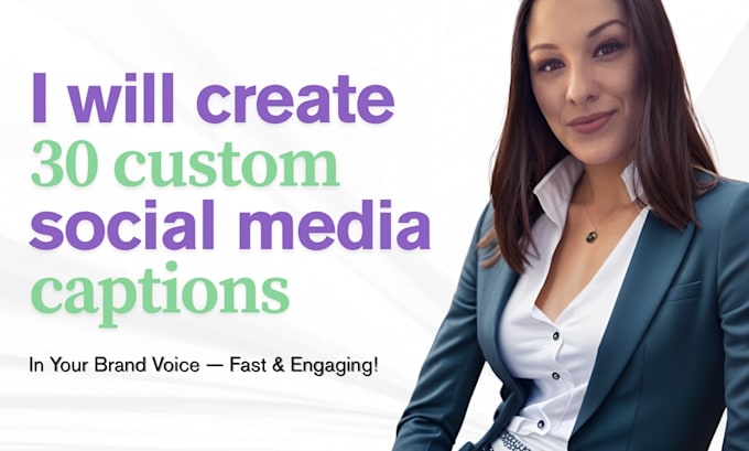 Write engaging social media captions in your brand voice by ...