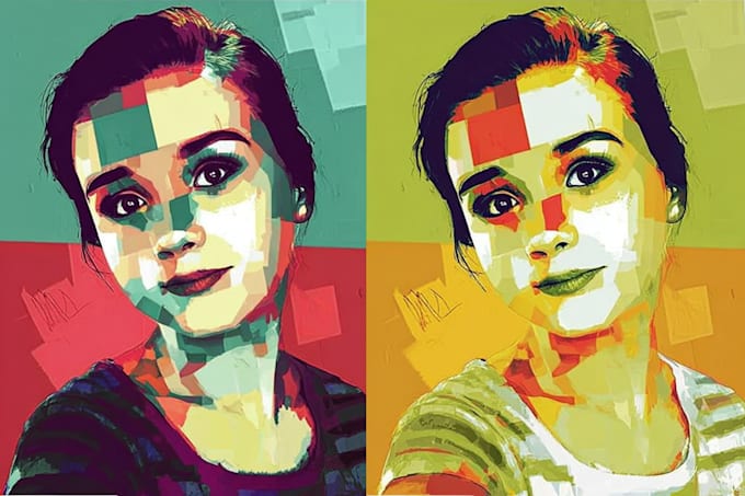 make a beautiful wpap pop art portrait