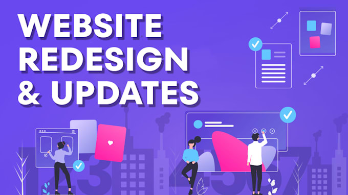 redesign and update website