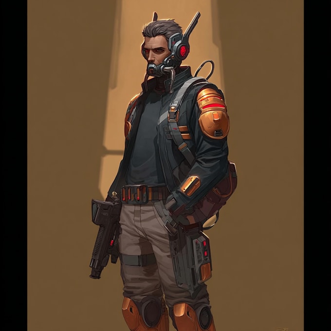 Create concept art, character design and illustration by Lucilleolson5 ...