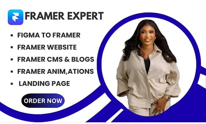 do professional website design and development on framer